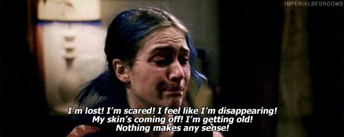 Eternal Sunshine of the Spotless Mind (2004) Quote (About skin scared make no sense lost gifs disappearing)