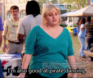 Pitch Perfect (2012) Quote (About priate dancing gifs dance)
