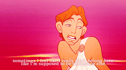 Hercules (1997) Quote (About lonely gifs belong alone)