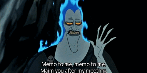 Hercules (1997) Quote (About memo meeting maim gifs)