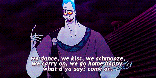 Hercules (1997) Quote (About schmooze kiss gifs dance)