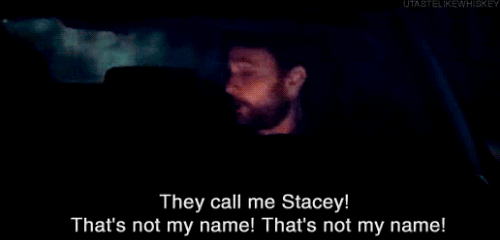 Horrible Bosses (2011) Quote (About they call me Stacey The Ting Tings song singing in car scene not my name gifs call me hell)