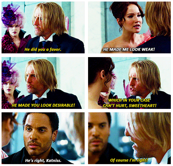 The Hunger Games (2012) Quote (About weak favor desirable)