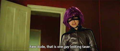 Kick Ass (2010) Quote (About gifs gay)