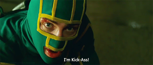 Kick Ass (2010) Quote (About introduction gifs blood)