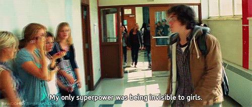 Kick Ass (2010) Quote (About superpower lonely invisbile girls gifs alone)