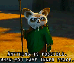 Kung Fu Panda 2 (2011) Quote (About wise possible inner peace gifs)