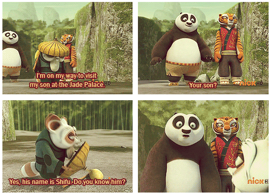 Kung Fu Panda (2008) Quote (About son Jade Palace)