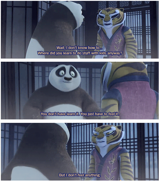Kung Fu Panda (2008) Quote (About kids children)