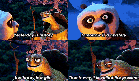 Kung Fu Panda (2008) Quote (About upset gifs food eat)