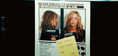 The Bounty Hunter (2010) Quote (About office laugh gifs arrest booking records)