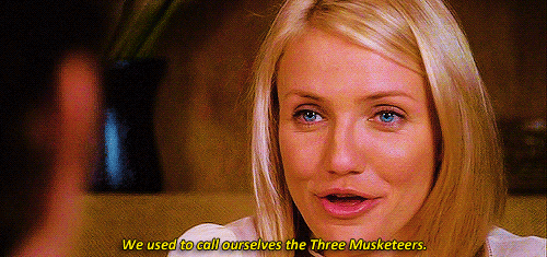 The Holiday (2006) Quote (About Three Musketeers gifs)