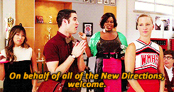 Glee Quote (About New Directions gifs)