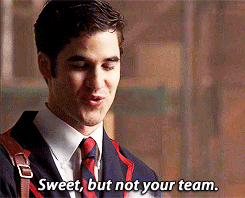 Glee Quote (About team gifs gay)