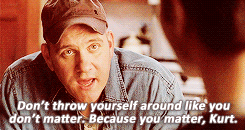 Glee Quote (About love yourself life gifs)