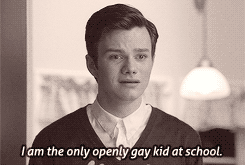 Glee Quote (About school gifs gay)