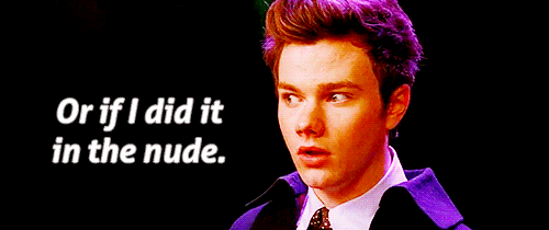 Glee Quote (About nude naked gifs)