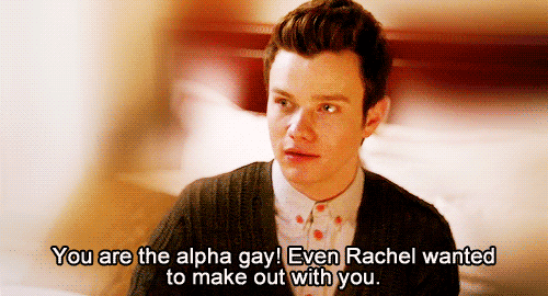 Glee Quote (About straight gifs alpha gay)