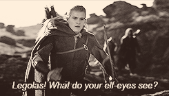 The Lord of the Rings: The Two Towers (2002) Quote (About Isengard hobbits gifs elf)