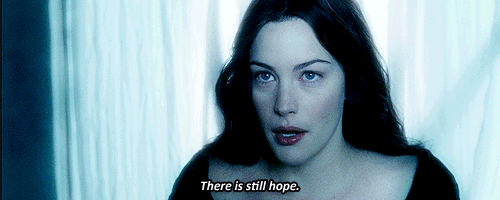 The Lord of the Rings: The Two Towers (2002) Quote (About persistent hope give up gifs)