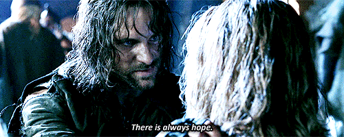 The Lord of the Rings: The Two Towers (2002) Quote (About hope gifs chance)
