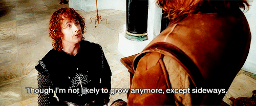 The Lord of the Rings: The Return of the King (2003) Quote (About height growth gifs funny)