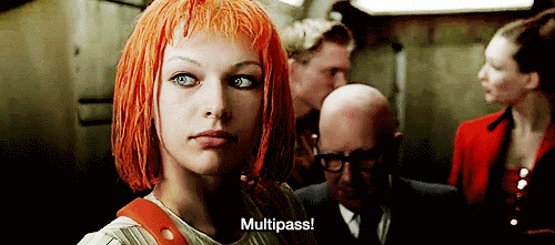 The Fifth Element (1997) Quote (About mutli pass gifs)