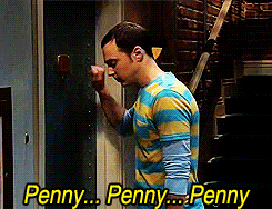 The Big Bang Theory Quote (About Penny knock gifs)