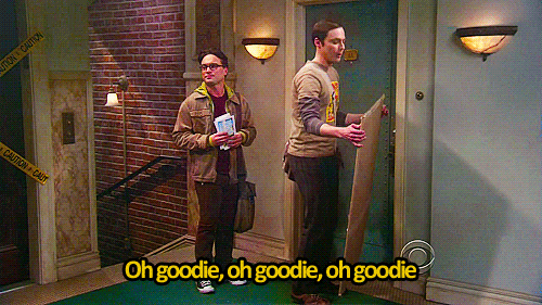 The Big Bang Theory Quote (About goodie gifs)