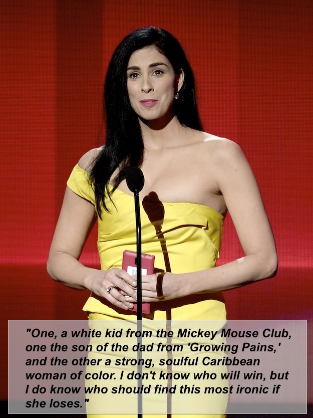 American Music Awards 2013 Quote (About R&B nominees joke)