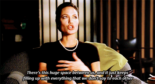 Mr. & Mrs. Smith (2005)  Quote (About space gifs dead air)