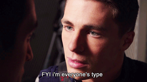 Teen Wolf  Quote (About fyi everyones type)