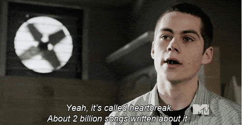Teen Wolf  Quote (About song sad love heartbreak)