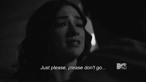 Teen Wolf  Quote (About sad leave goodbye gifs farewell bye)