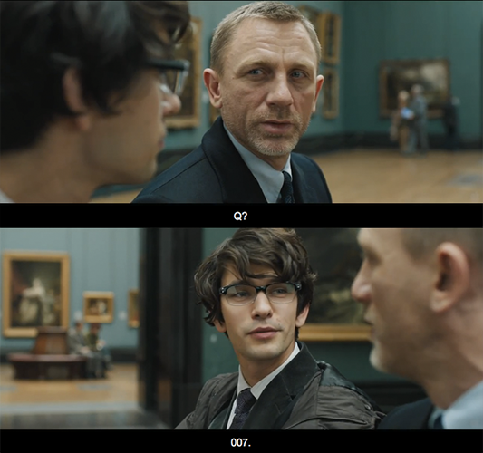 Skyfall (2012) Quote (About Q movie trailer 007)