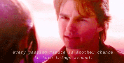 Vanilla Sky (2001)  Quote (About time minute life chance)