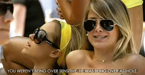 The Hills Quote (About sensitive love gifs asshole)