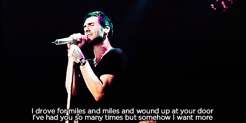 Maroon 5 She Will Be Loved Quote (About wound love gifs)
