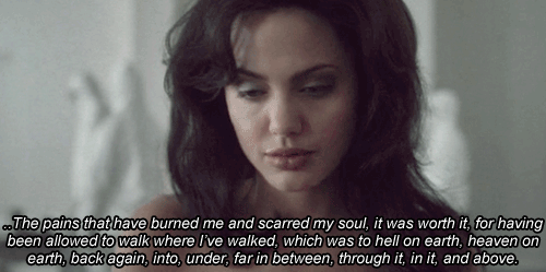 Gia (1998)  Quote (About soul pains pain hell gifs earth)