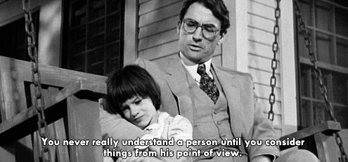 To Kill a Mockingbird (1962)  Quote (About understand point of view life inspirational gifs)