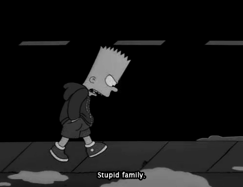 The Simpsons  Quote (About stupid family)