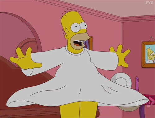 The Simpsons  Quote (About turn gifs dance)