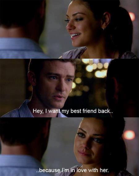 Friends with Benefits (2011) Quote (About relationship ons love in love fwb best friend)