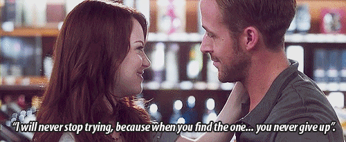 Crazy Stupid Love (2011)  Quote (About never give up love gifs faith)