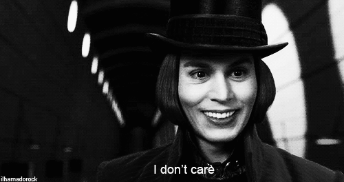 Charlie and the Chocolate Factory (2005)  Quote (About gifs funny careless care)
