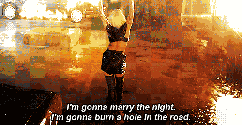 Lady Gaga Marry the Night Quote (About marry the night gifs fire burn a hole)