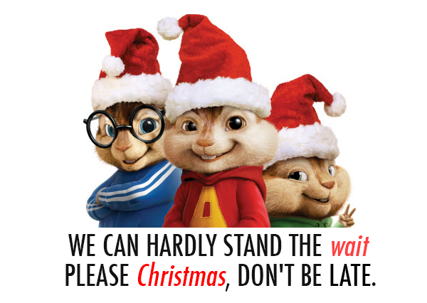 Alvin & the Chipmunks The Chipmunk Song (Christmas Dont Be Late) Quote (About xmas santa loop hula hoop dont be late christmas)