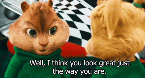 Alvin and the Chipmunks: The Squeakquel (2009)  Quote (About sexy nice words love look great gifs beautiful)