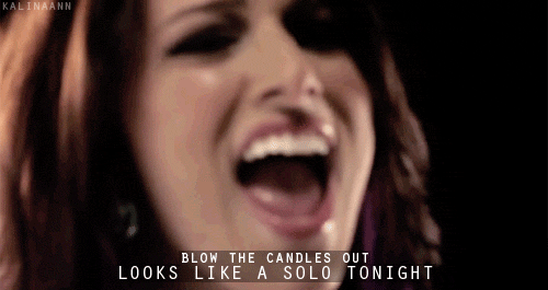 Cassadee Pope, Hey Monday, Candles Quote (About tonight solo gifs candles)