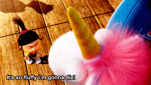 big fluffy unicorn despicable me